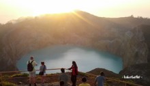Sunrise di Danau Kelimutu