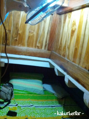 Bilik tidur untuk menginap di kapal