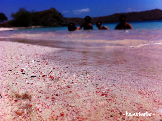The reason why they call it Pink Beach