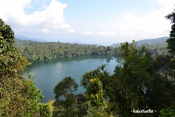 Penampakan Danau Ranamese dari kejauhan